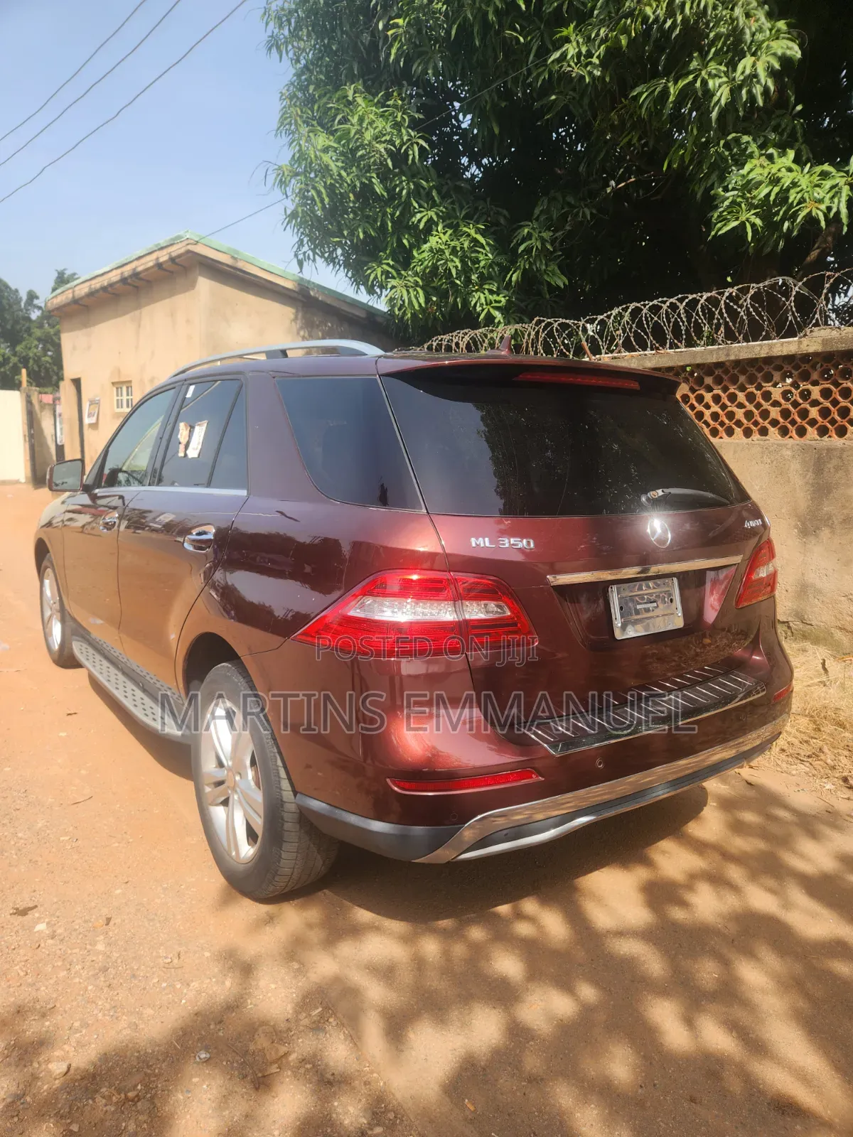 Mercedes-Benz M Class 2013 Maroon