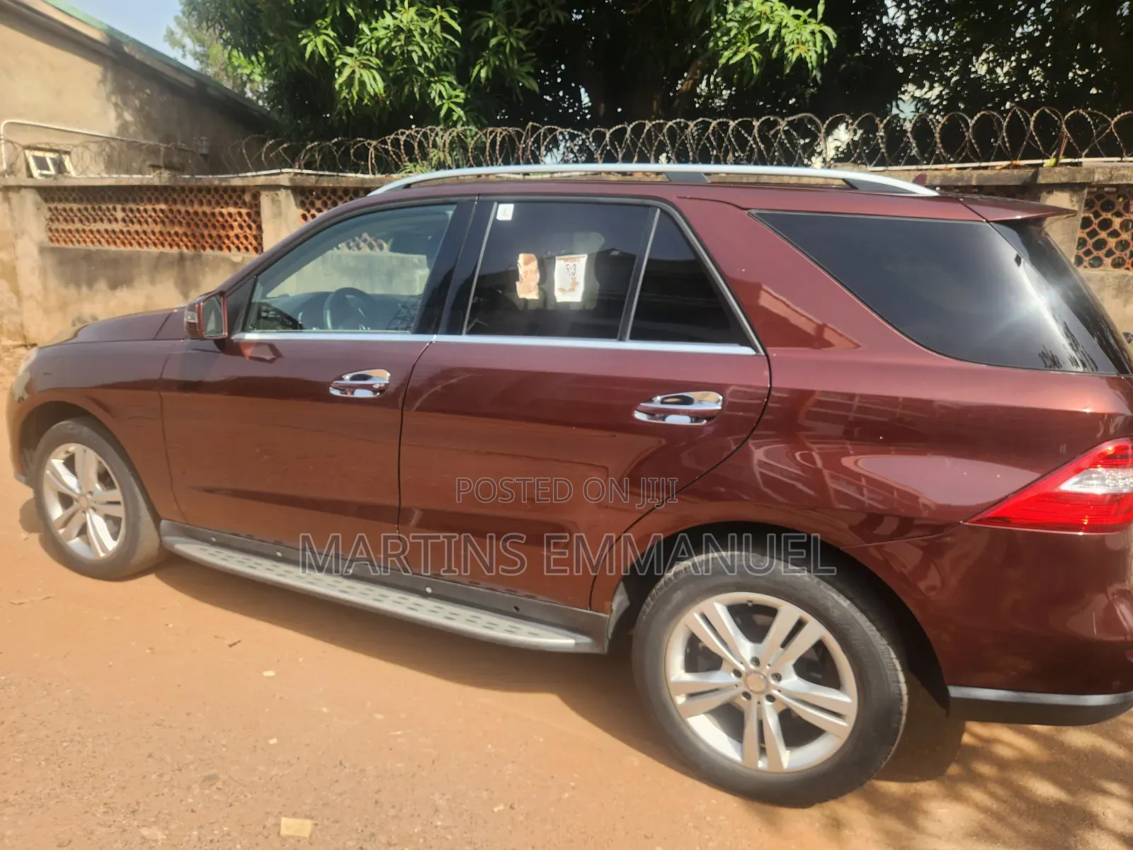 Mercedes-Benz M Class 2013 Maroon
