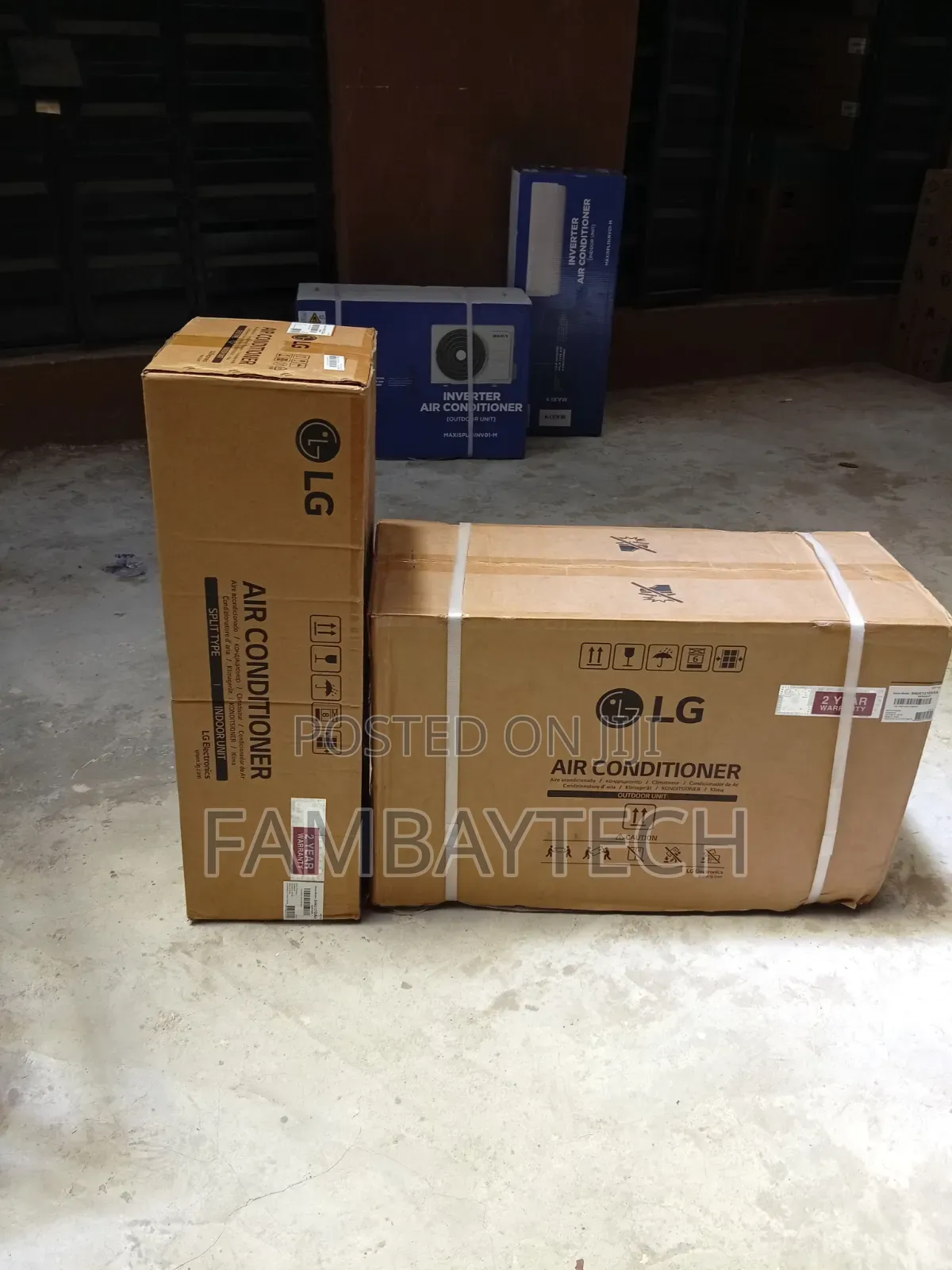 Compact LG 1.5hp Non-Inverter AC