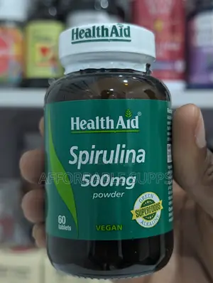 HealthAid Spirulina 500mg – 60 Tablets