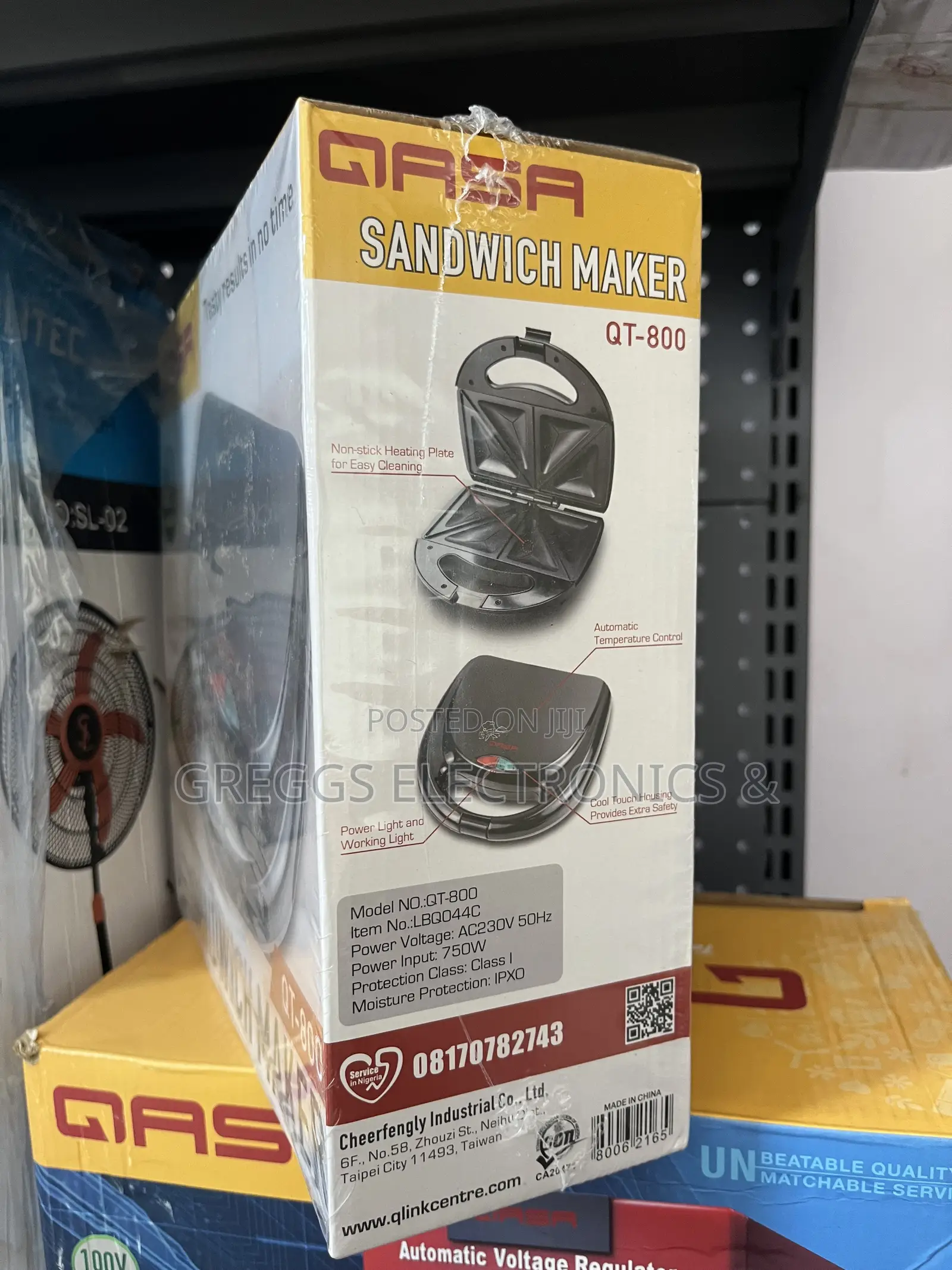 Qasa Sandwich Maker/Toaster