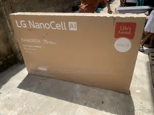LG NanoCell 75NANO80A6A 75-Inch Smart TV With 4K Super Upscaling