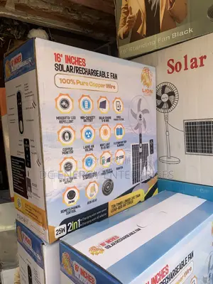 16inch Lion Solar Fan