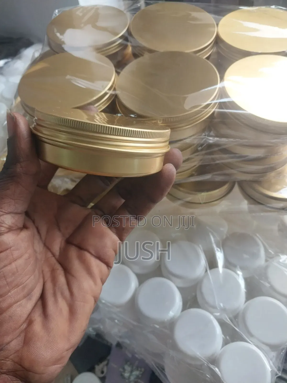 100ml Gold Container for Face Cream
