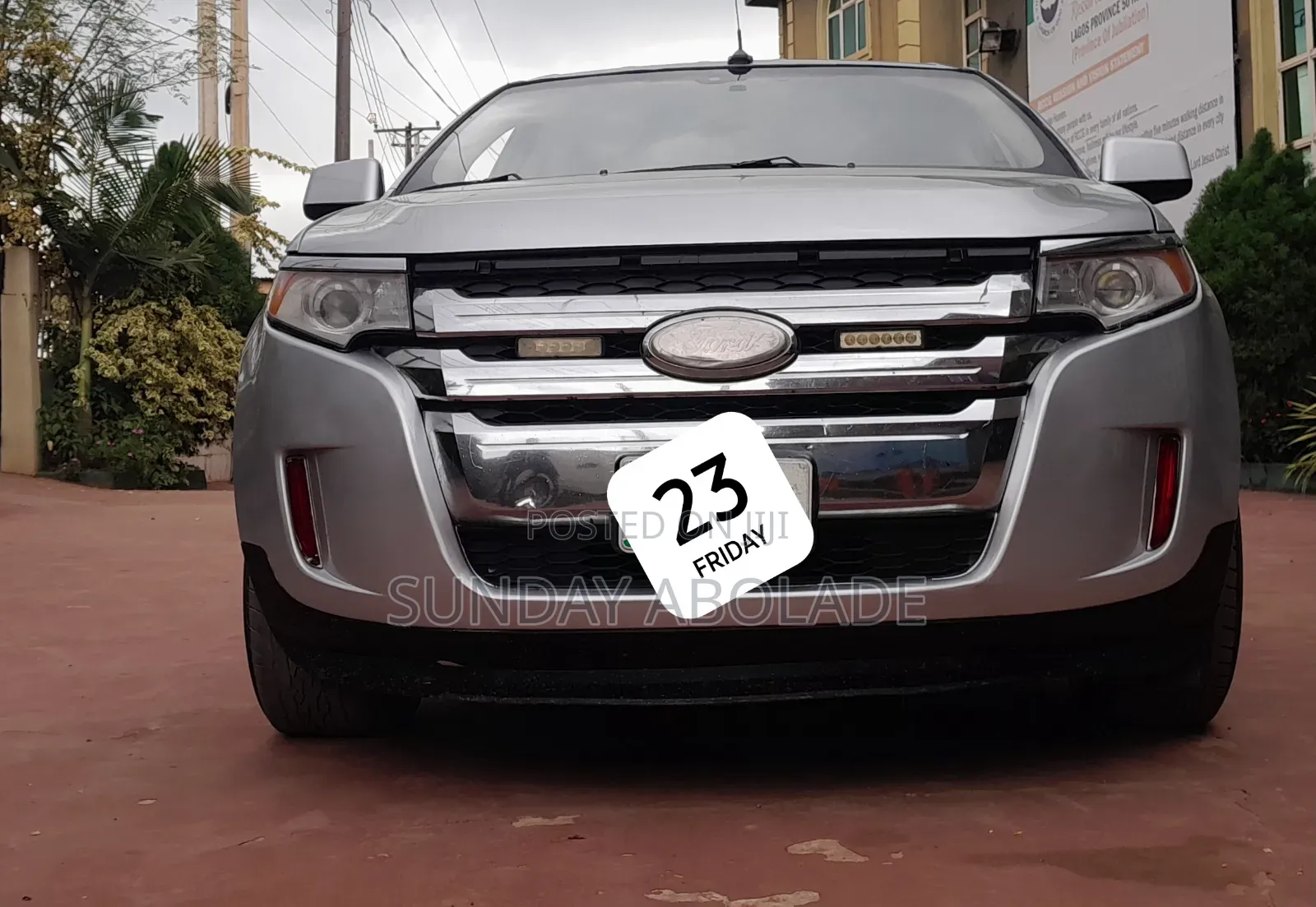 Ford Edge 2011 Silver