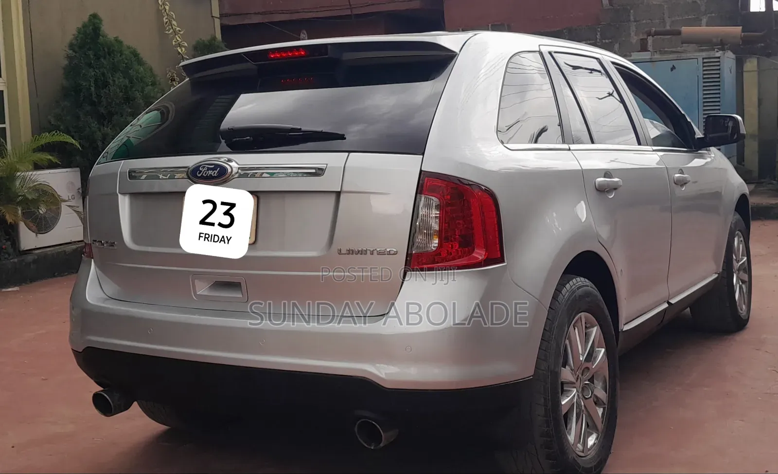 Ford Edge 2011 Silver