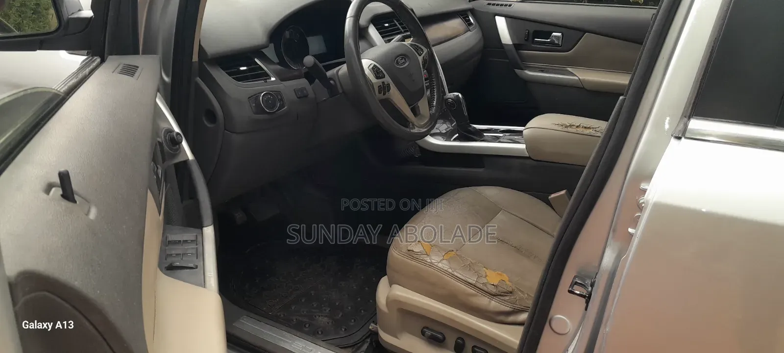 Ford Edge 2011 Silver