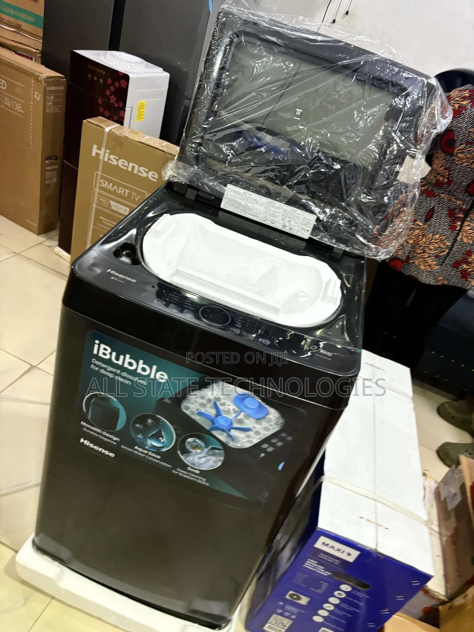 Hisense 11kg Top Loader With Eight Wash Options