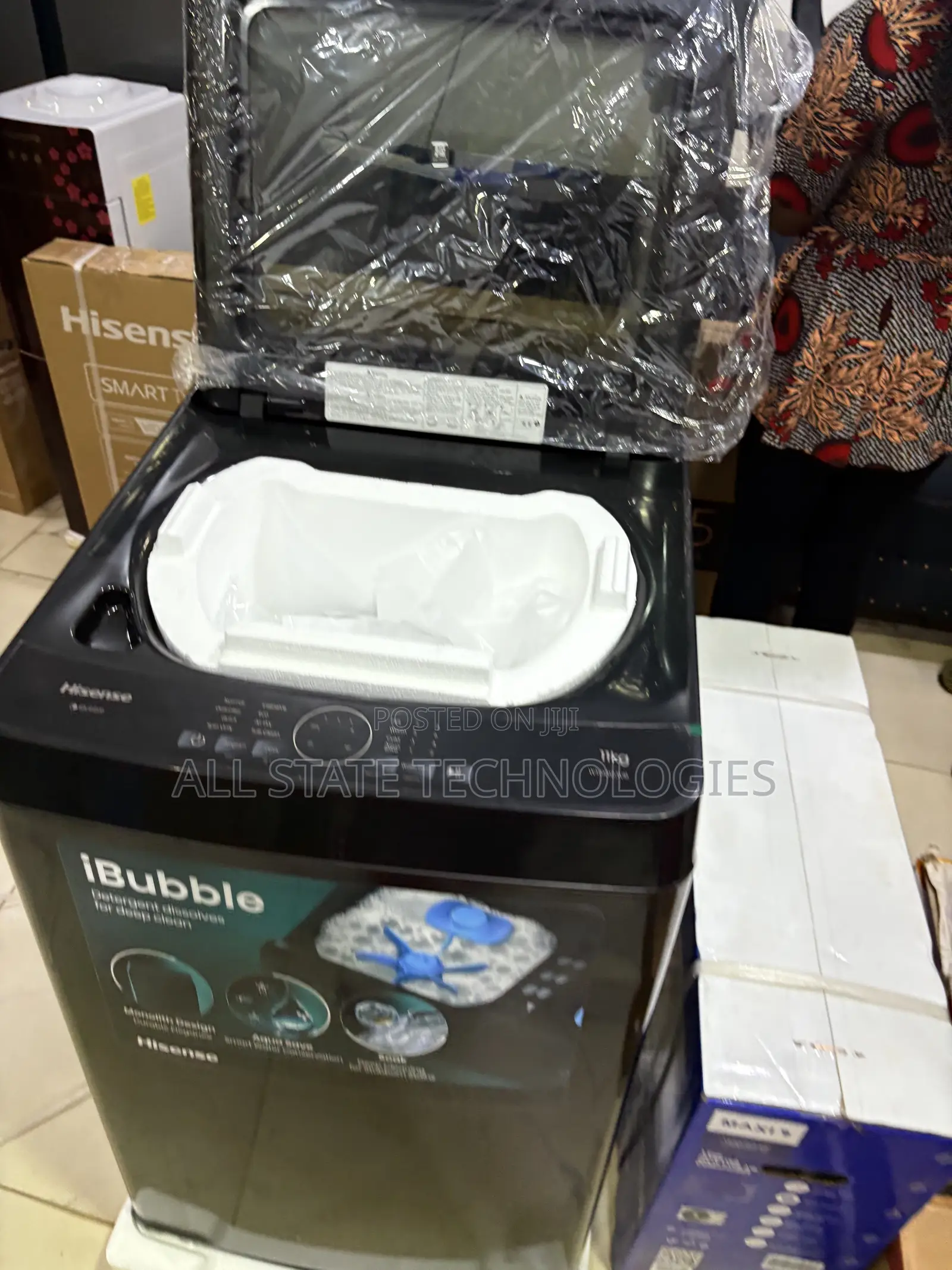 Hisense 11kg Top Loader With Eight Wash Options