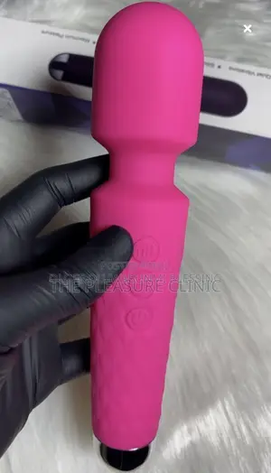 Rechargeable Magic Wand Vibrator for Adults-Powerful Body Massager