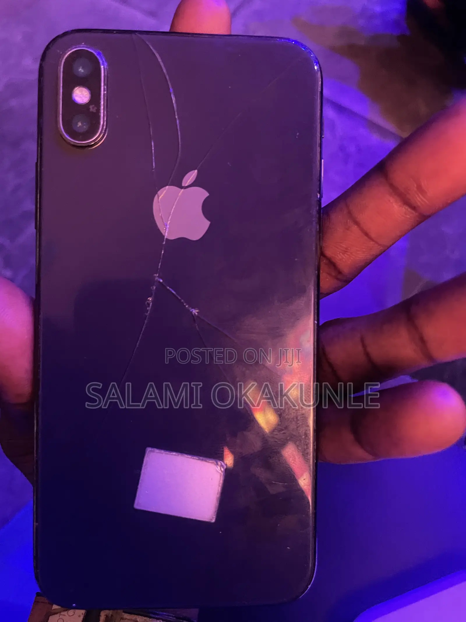 Apple iPhone X 64 GB Black