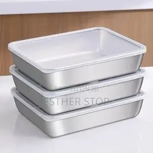 Food Storage Container , for a Better Storage Use Stainless Steel