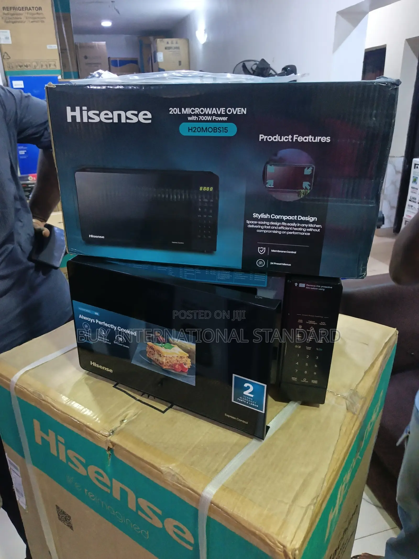 Hisense 20L Automatic Microwave Oven for Modern Homes