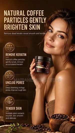 Coffee Exfoliating Body Scrub. 260g