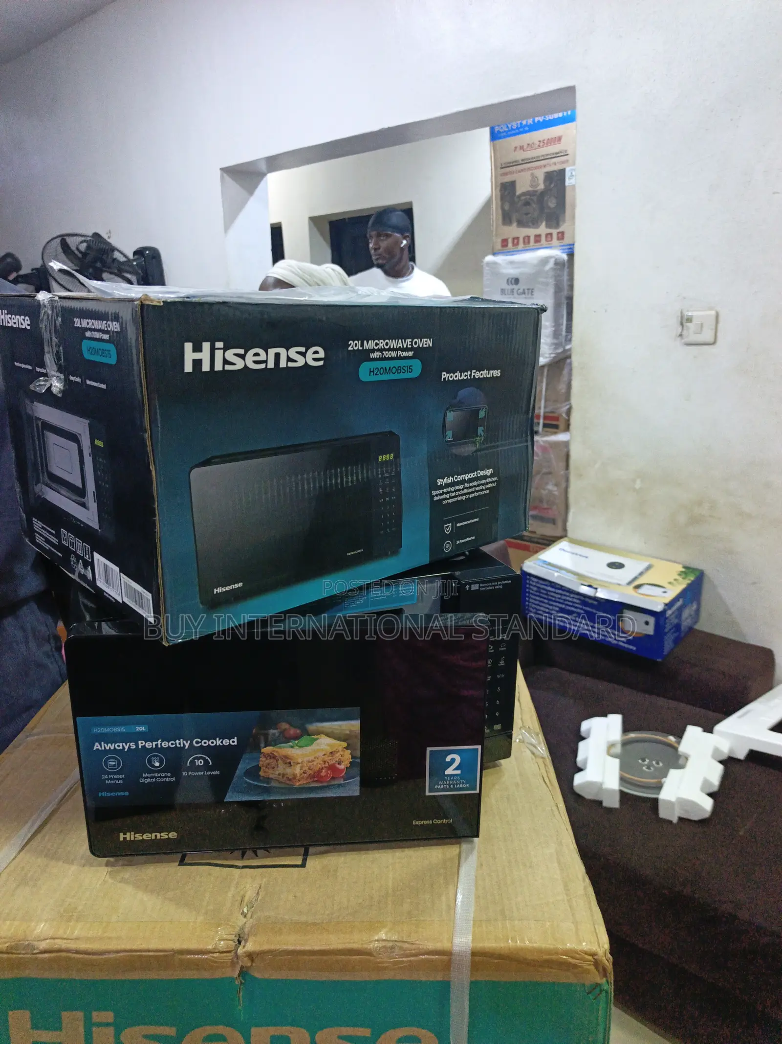 Hisense 20L Automatic Microwave Oven for Modern Homes