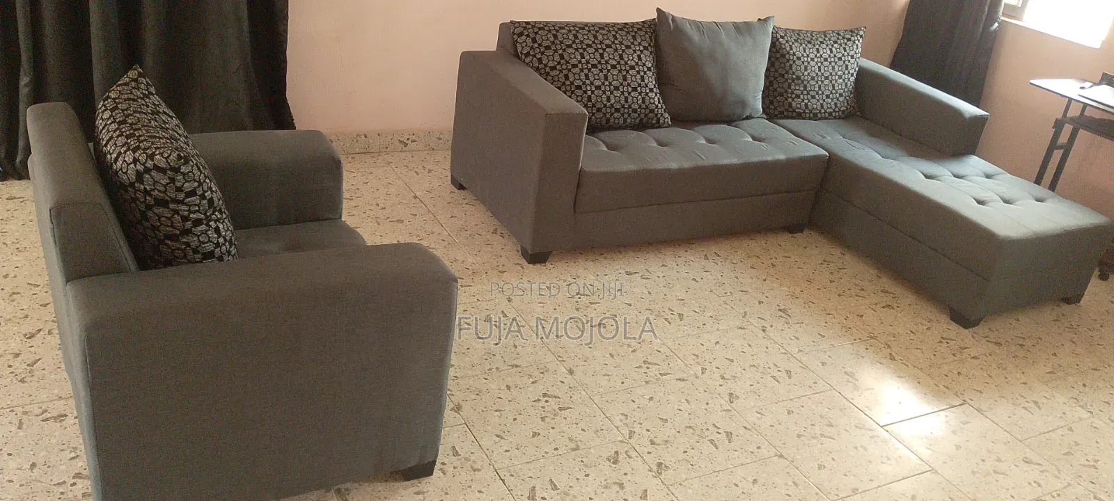 L-Shaped Living Room Couch