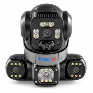 Ausno T30 12MP WiFi Triple Lens Solar 1-PTZ Outdoor Camera (V380 APP)