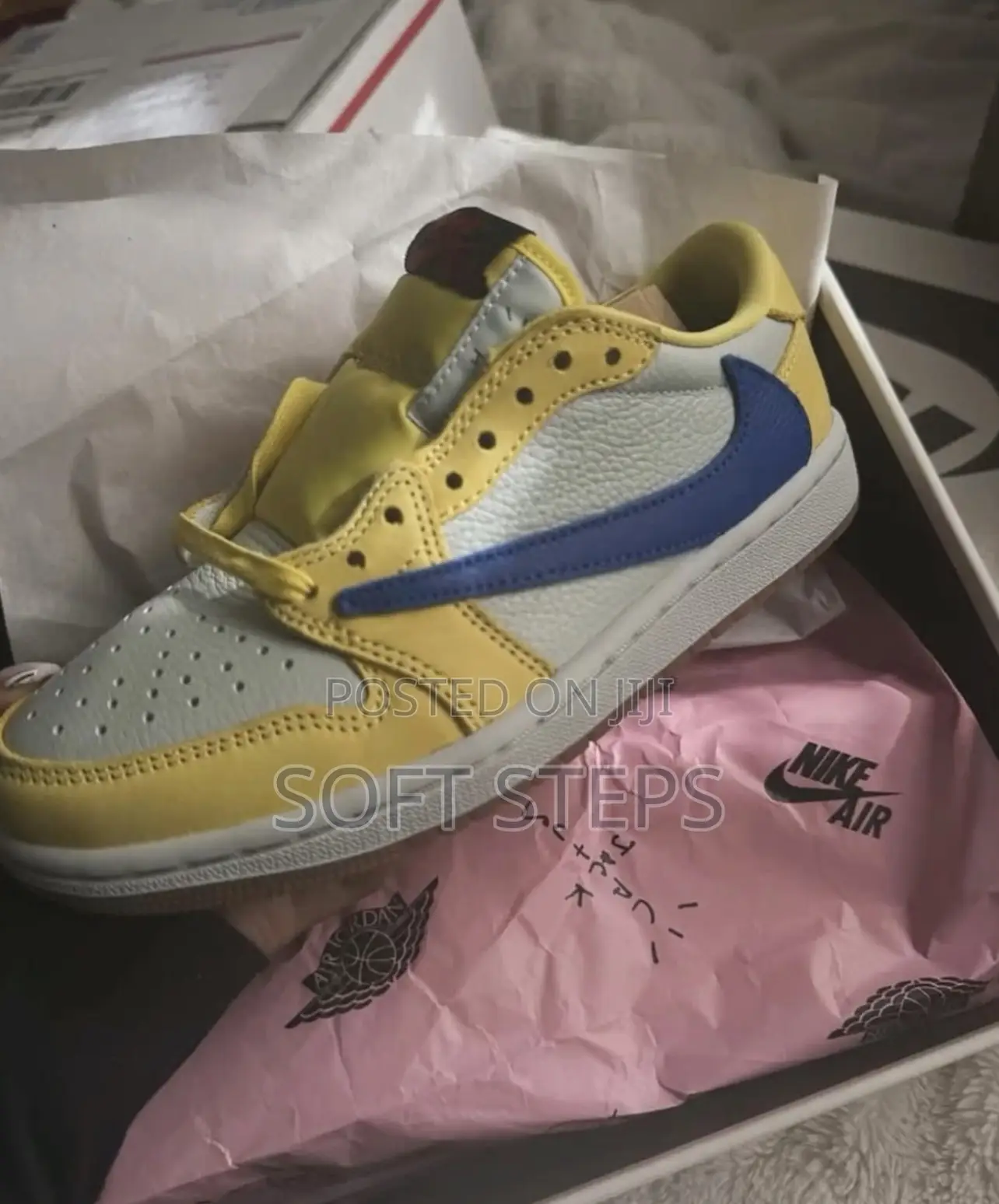 Travis Scott X Air Jordan 1 Low OG SP "Canary"