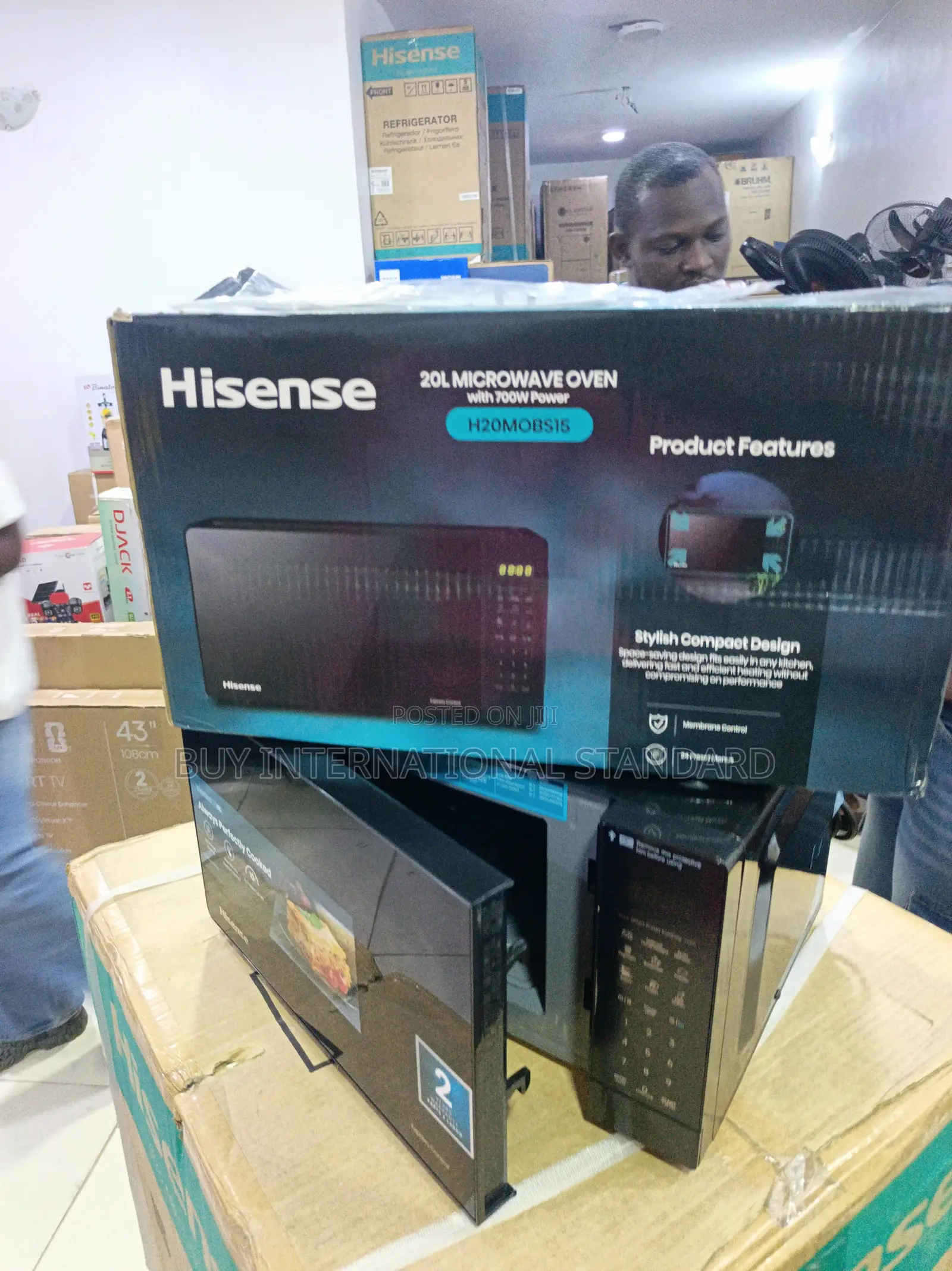 Hisense H20MOBS15 20L Stylish Kitchen Heating Appliance