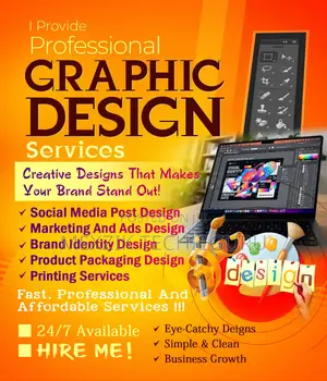 Dedicated Graphic Designer Services (Monthly Package)