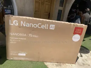 LG 75-Inch AI 4K NanoCell Television With HDR10, HLG and webOS 25