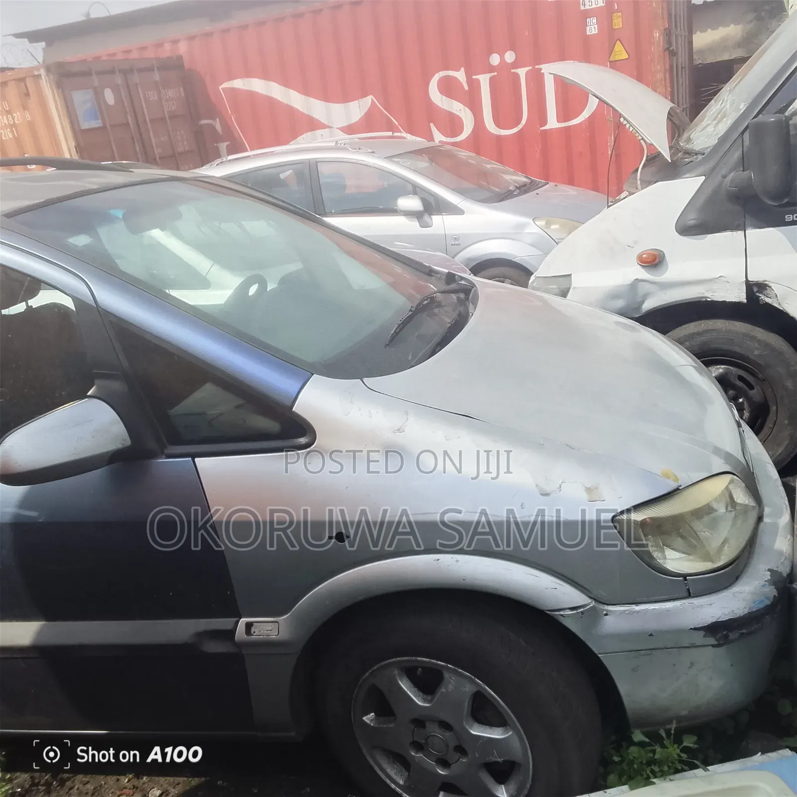 Opel Zafira 2002 Blue