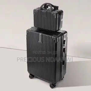 24-Inch + 14-Inch Luggage Set With Passcode Lock