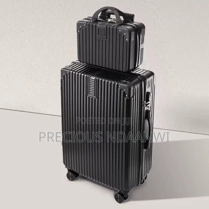 24-Inch + 14-Inch Luggage Set With Passcode Lock
