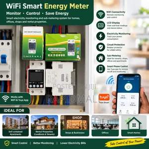 WiFi Smart Energy Meter Electricity Consumption Monitor Prepaid Meter