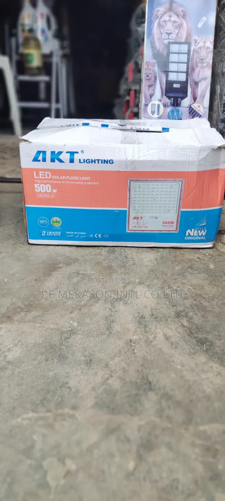 Original Led 500watts Solar Powered Akt Flood Light
