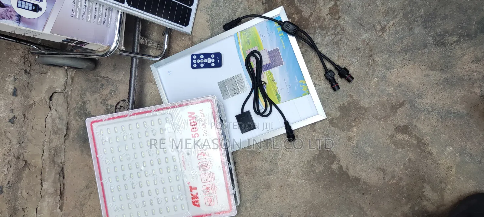 Original Led 500watts Solar Powered Akt Flood Light