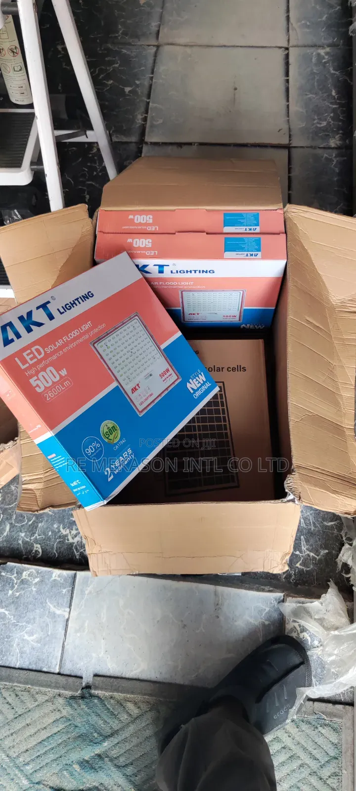 Original Led 500watts Solar Powered Akt Flood Light