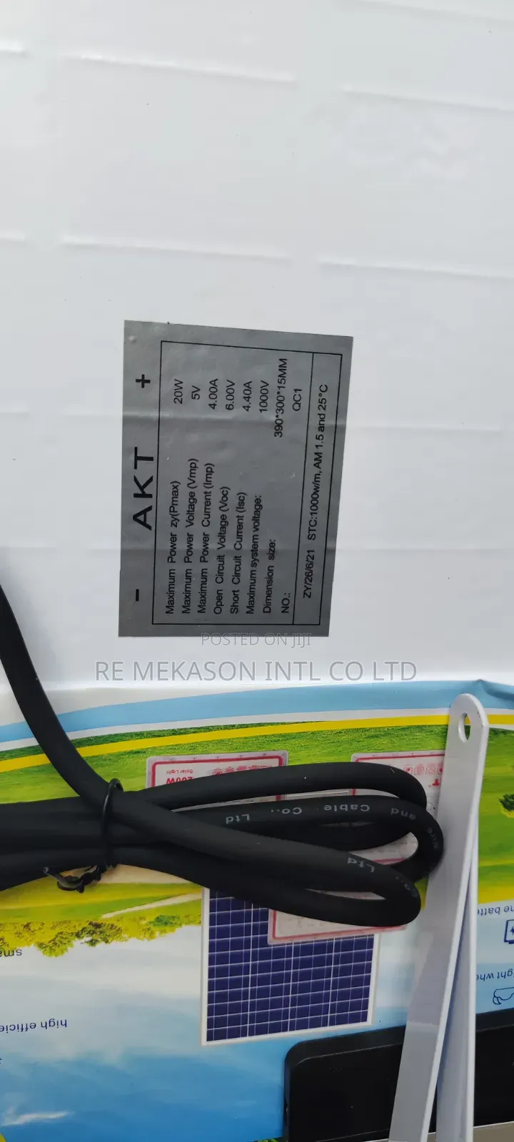 Original Led 500watts Solar Powered Akt Flood Light