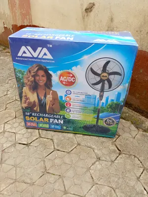 Brand-New Improved Ava 18inch Rechargeable Fan