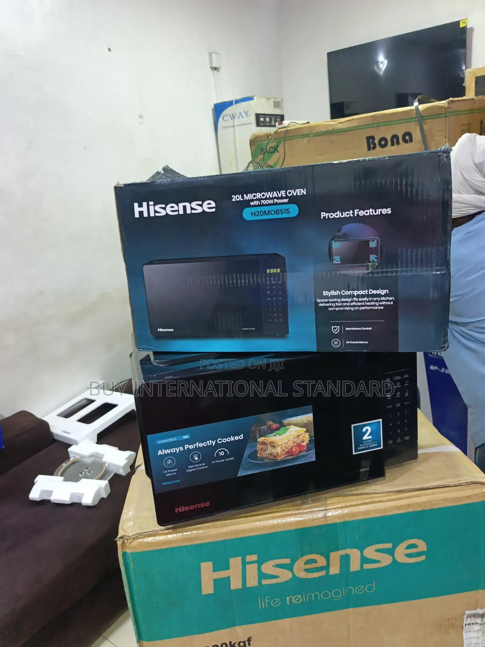 Hisense 20L Practical Microwave Oven for Everyday Meals