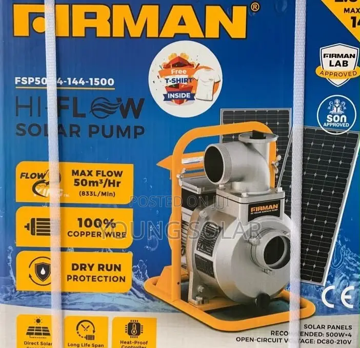 Fireman Solar Pump