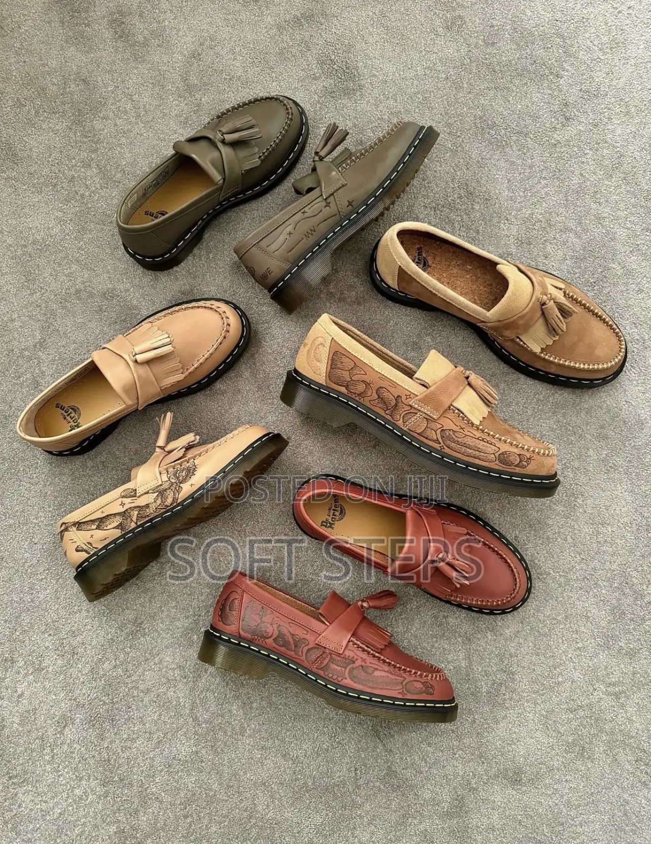 Abveallelse X Dr. Martens Skeleton Loafers
