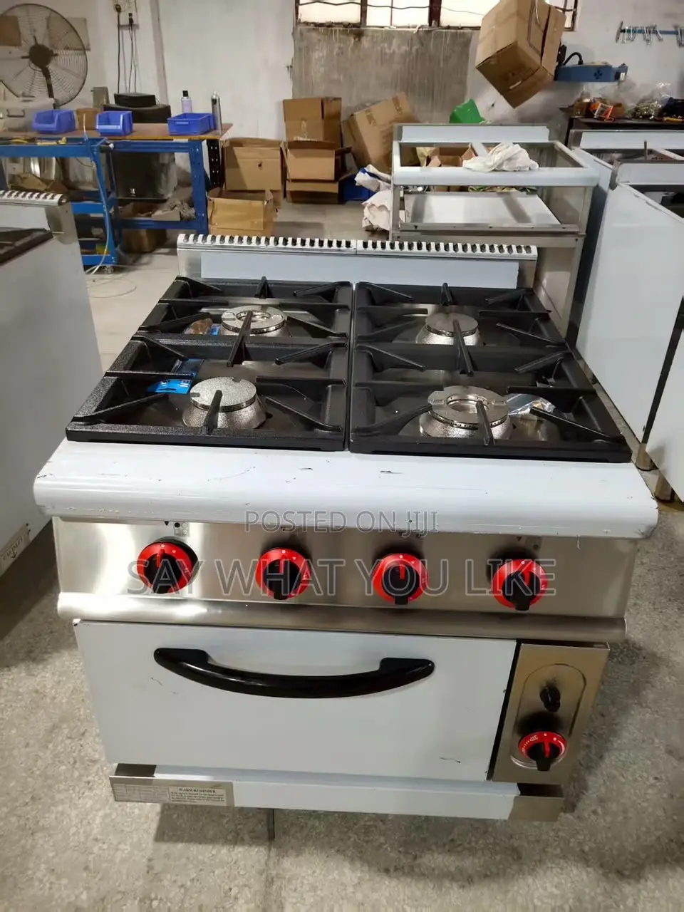 Gas Cooker With Oven