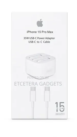 iPhone 15 Pro Max Power Adapter