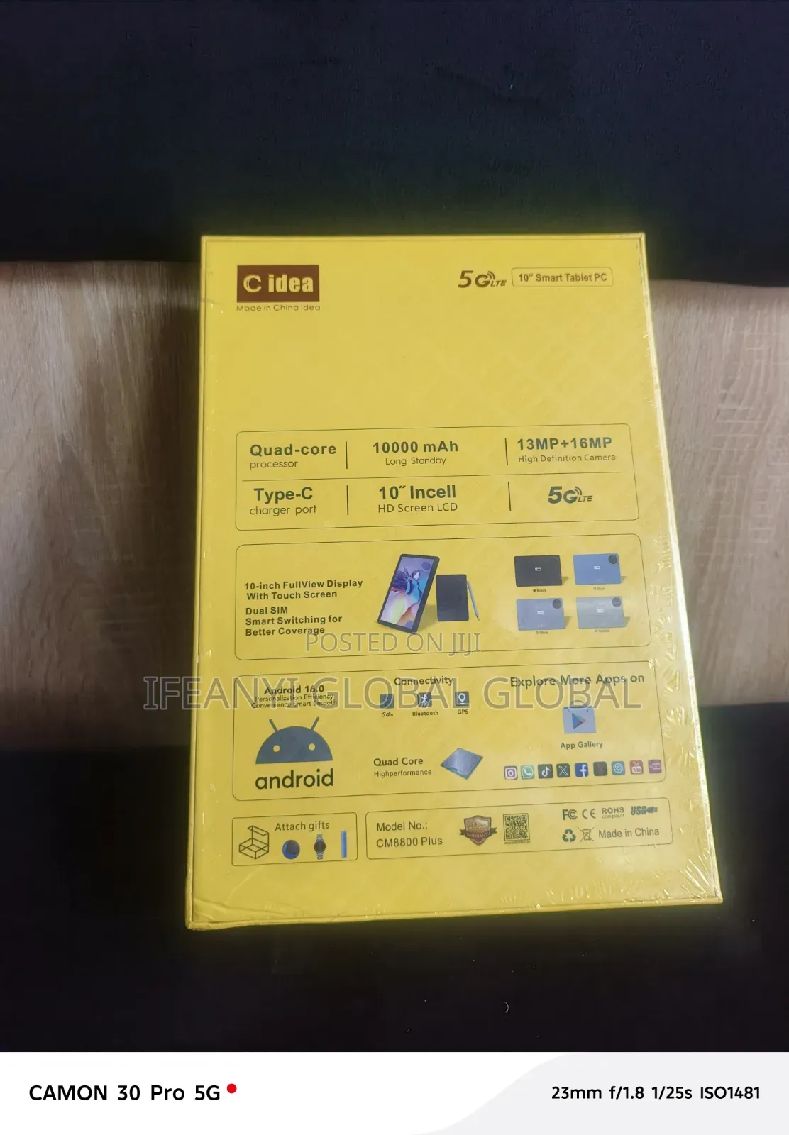 New C idea CM8000 Plus 1 TB Black