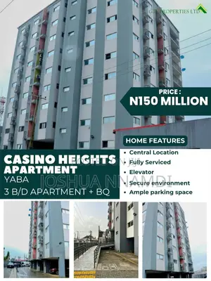 3bdrm Block of Flats in Casino Heights, Alagomeji for sale