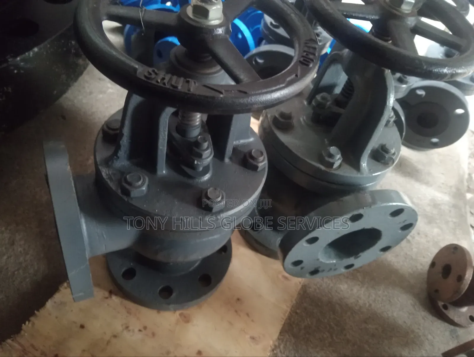 DN80 10k Angle Valve
