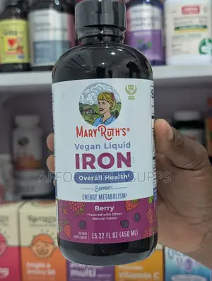 MaryRuth's Liquid Iron Supplement – Berry Flavour, 450ml