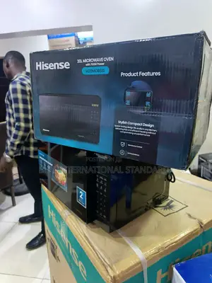 Hisense H20MOBS15 Compact Kitchen Microwave for Apartments