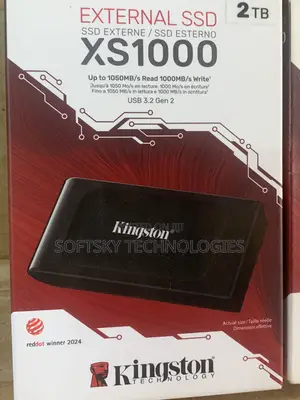 Kingston Xs1000 2TB External SSD