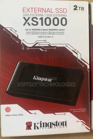 Kingston Xs1000 2TB External SSD