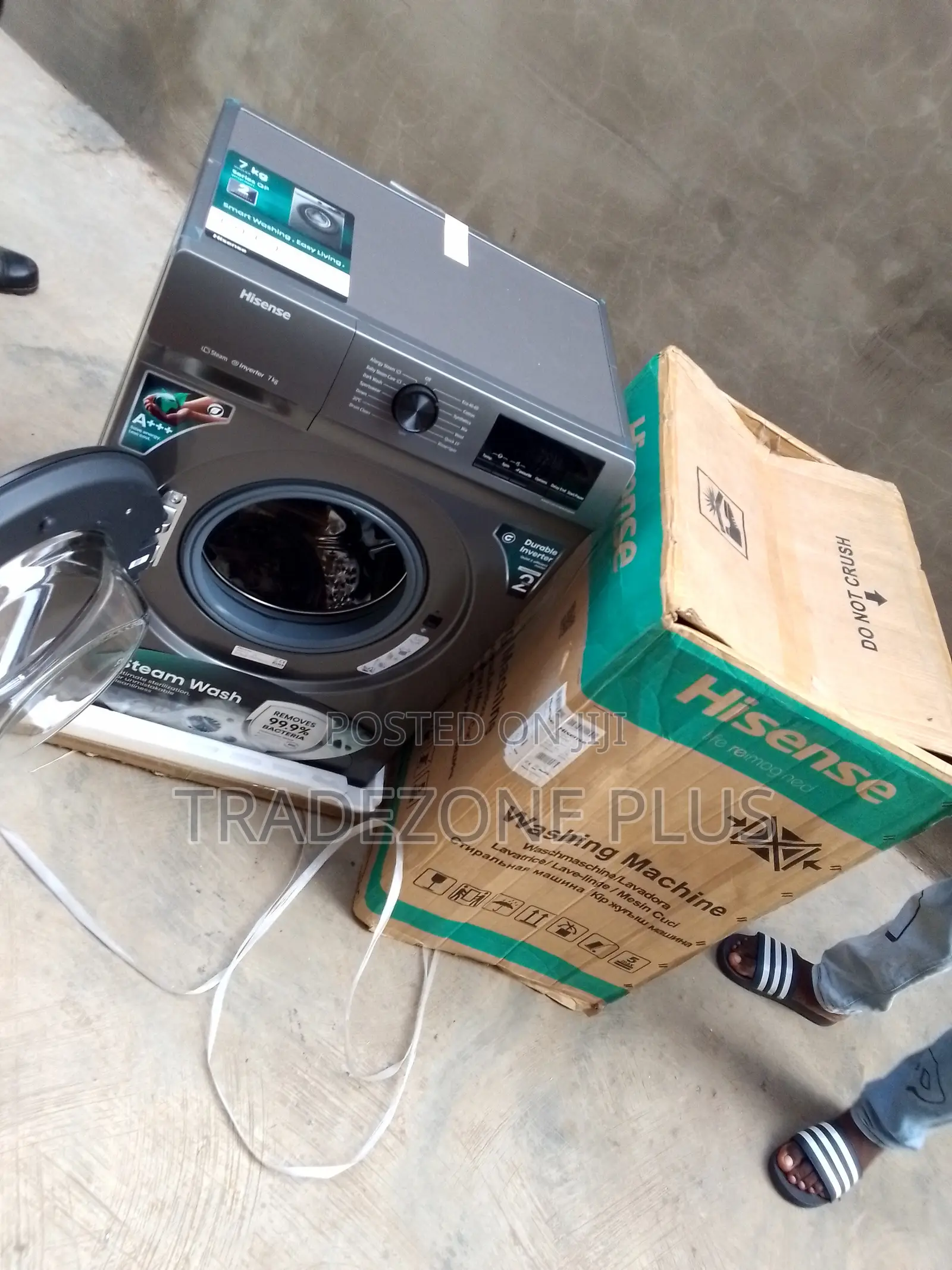 Hisense 7kg Automatic Inverter Washer for Modern Homes