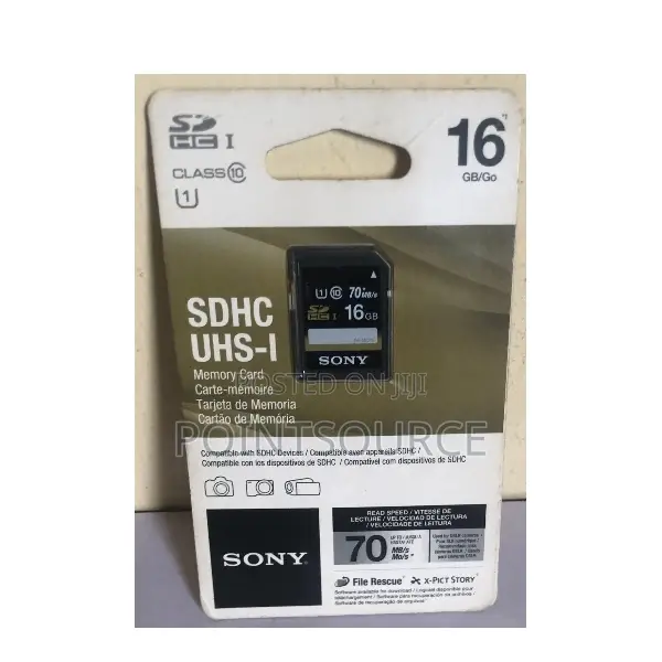 Sony 16GB SDHC Memory Card