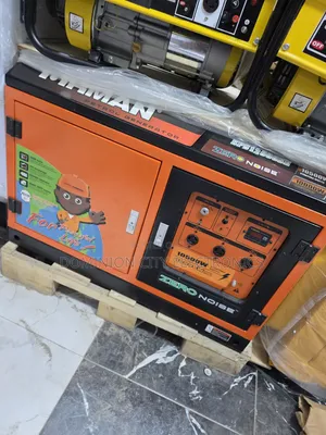 ☆¤10KVA Firman Zero Noise Soundproof Petrol Gen 10kva