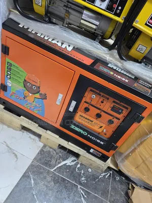 □■Powerful Firman Zero Noise Petrol Soundproof Gen 10kva 100%copper